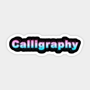 Calligraphy Sticker